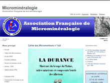 Tablet Screenshot of micromineral.org